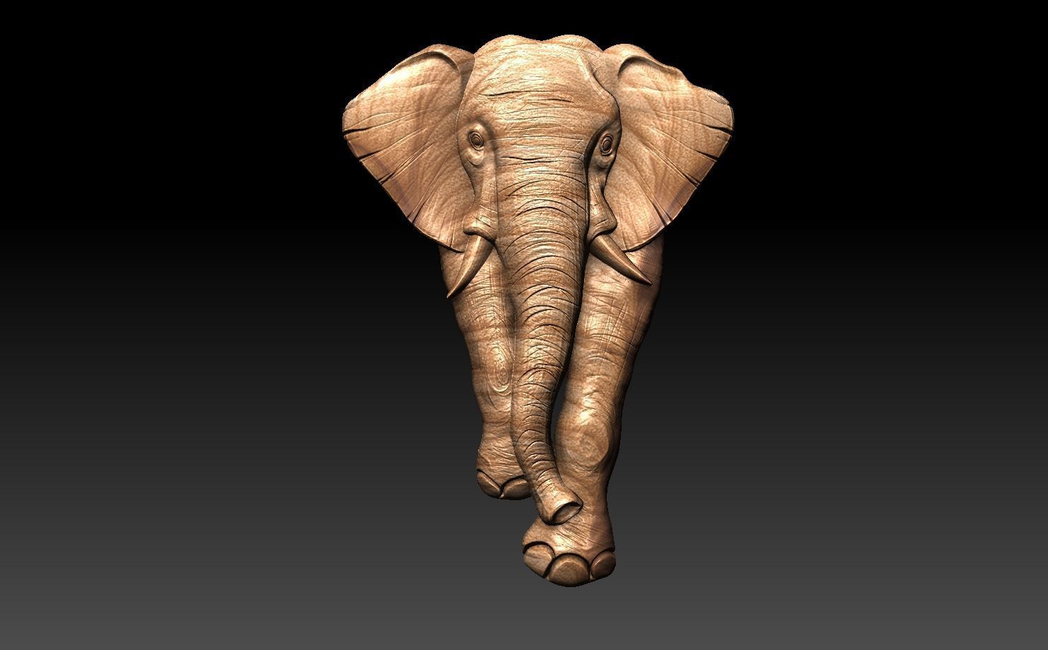 Elephant CNC  3D print model_4