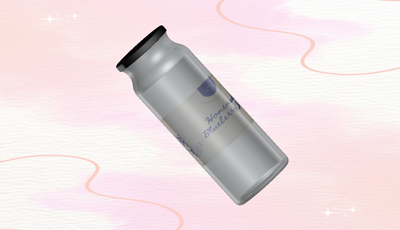 Jam Jar 3D print model_7