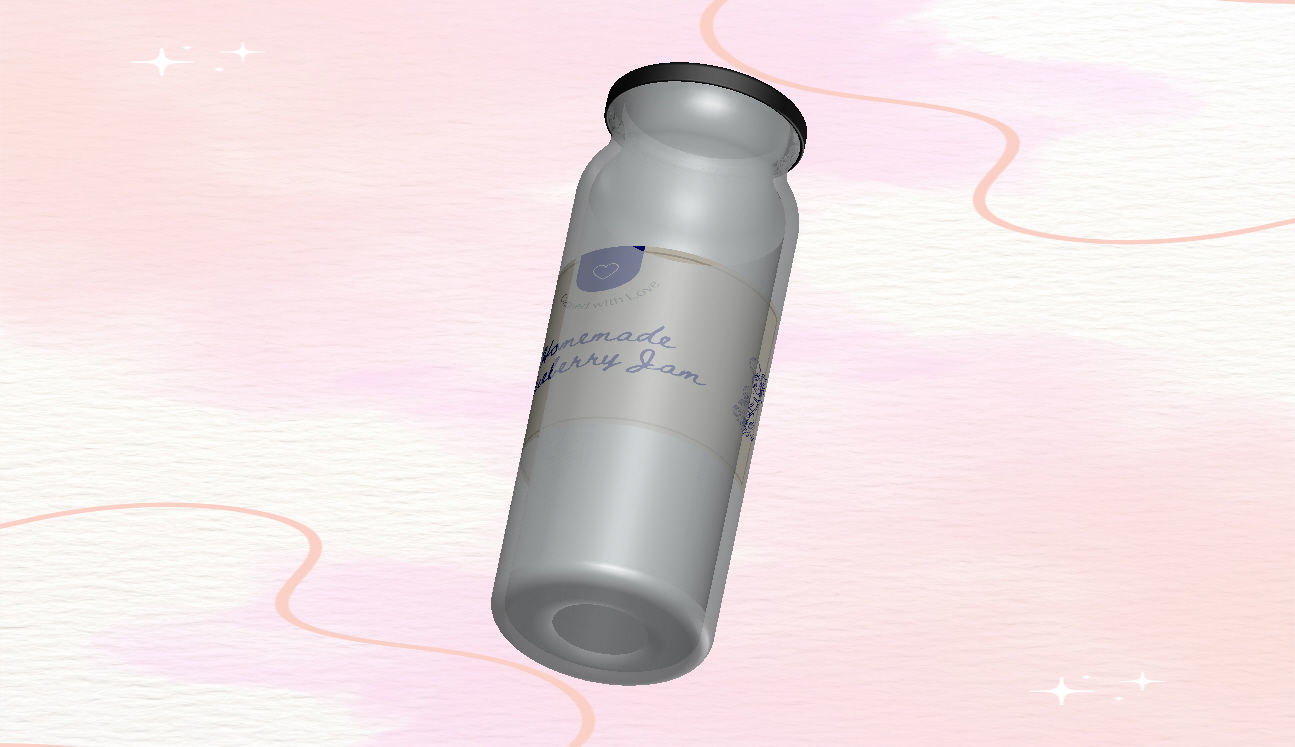 Jam Jar 3D print model_5