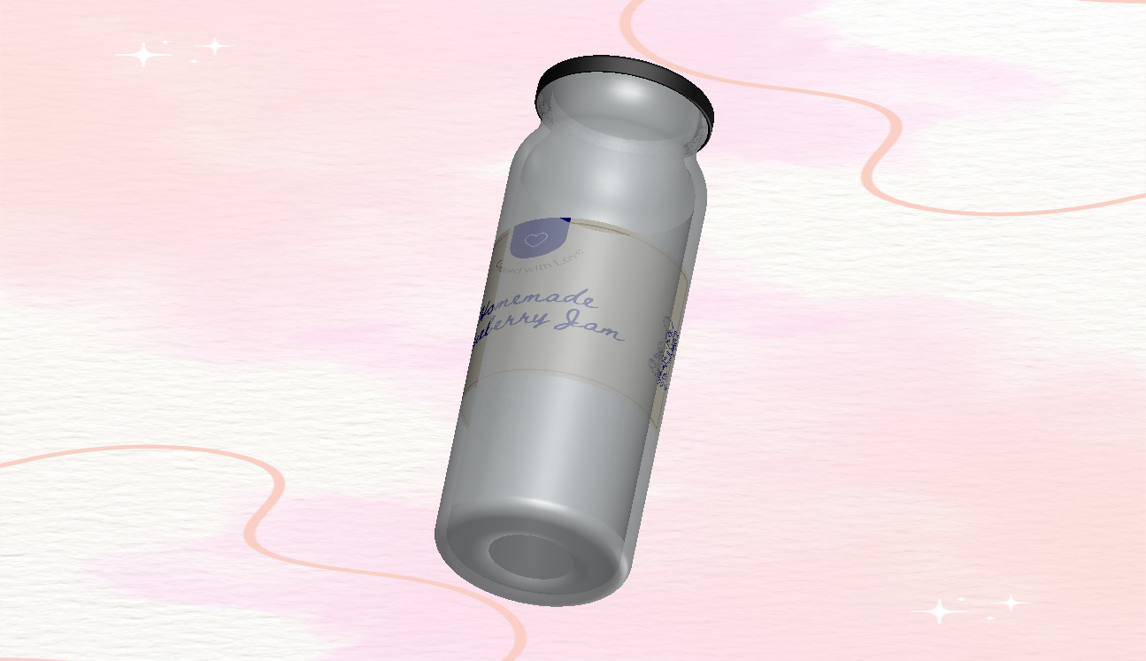 Jam Jar 3D print model_6