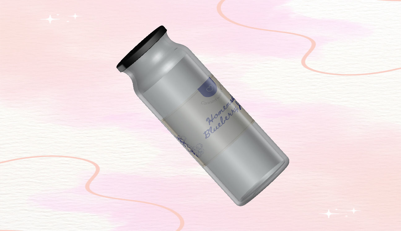 Jam Jar 3D print model_1