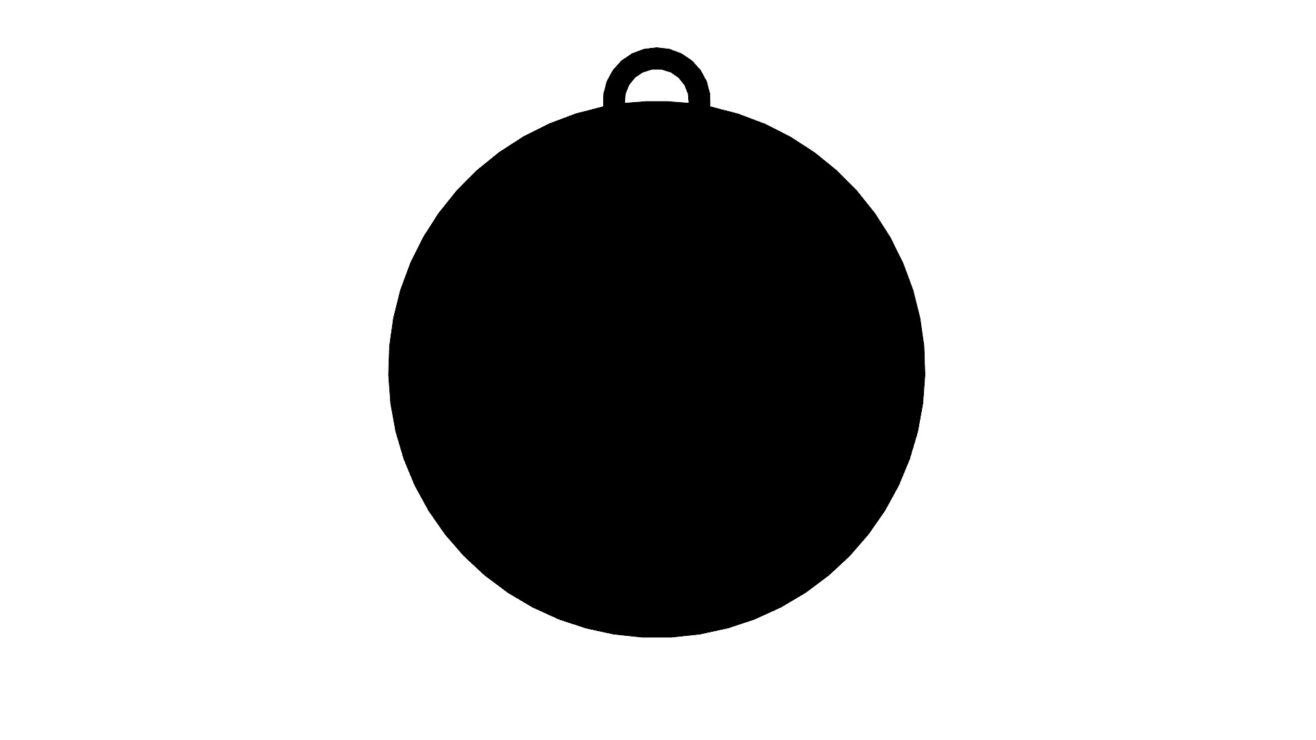 Inter Miami Keychain 3D Model 3D print model_5