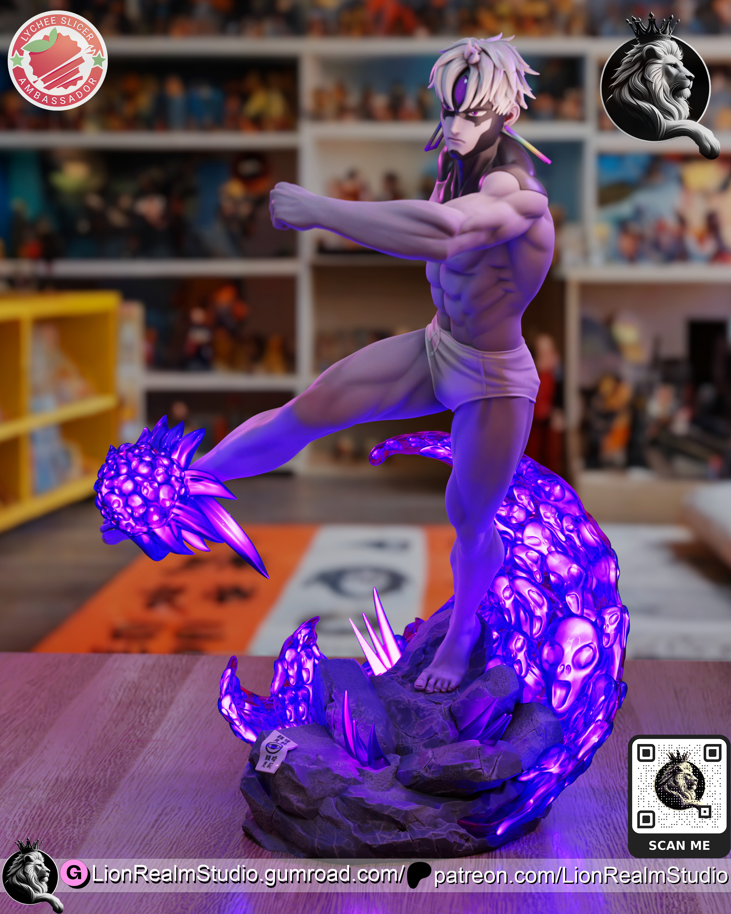 Jihi Evil Eye from Dandadan 3D print model_3