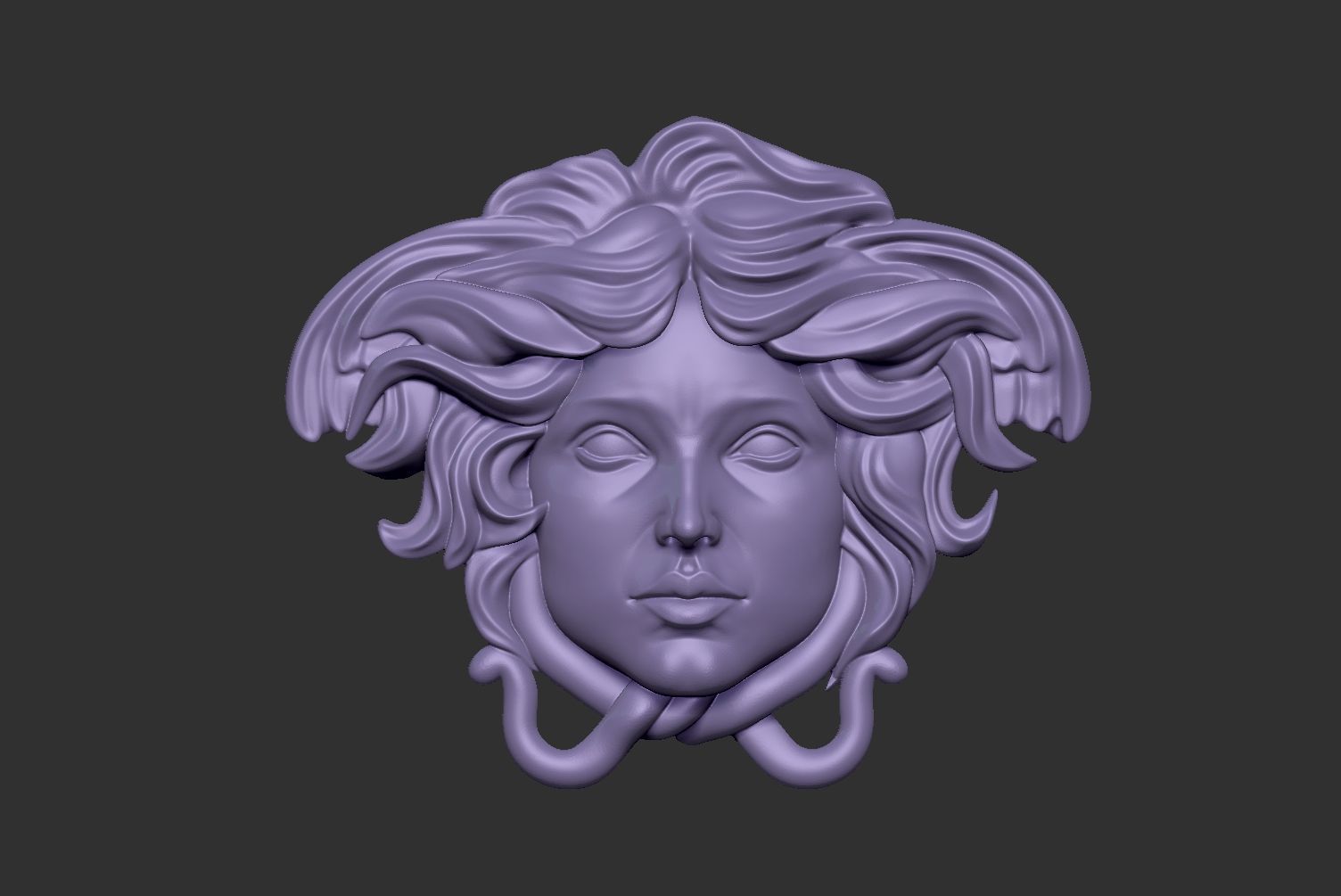 Gaze of Medusa 3D print model_1