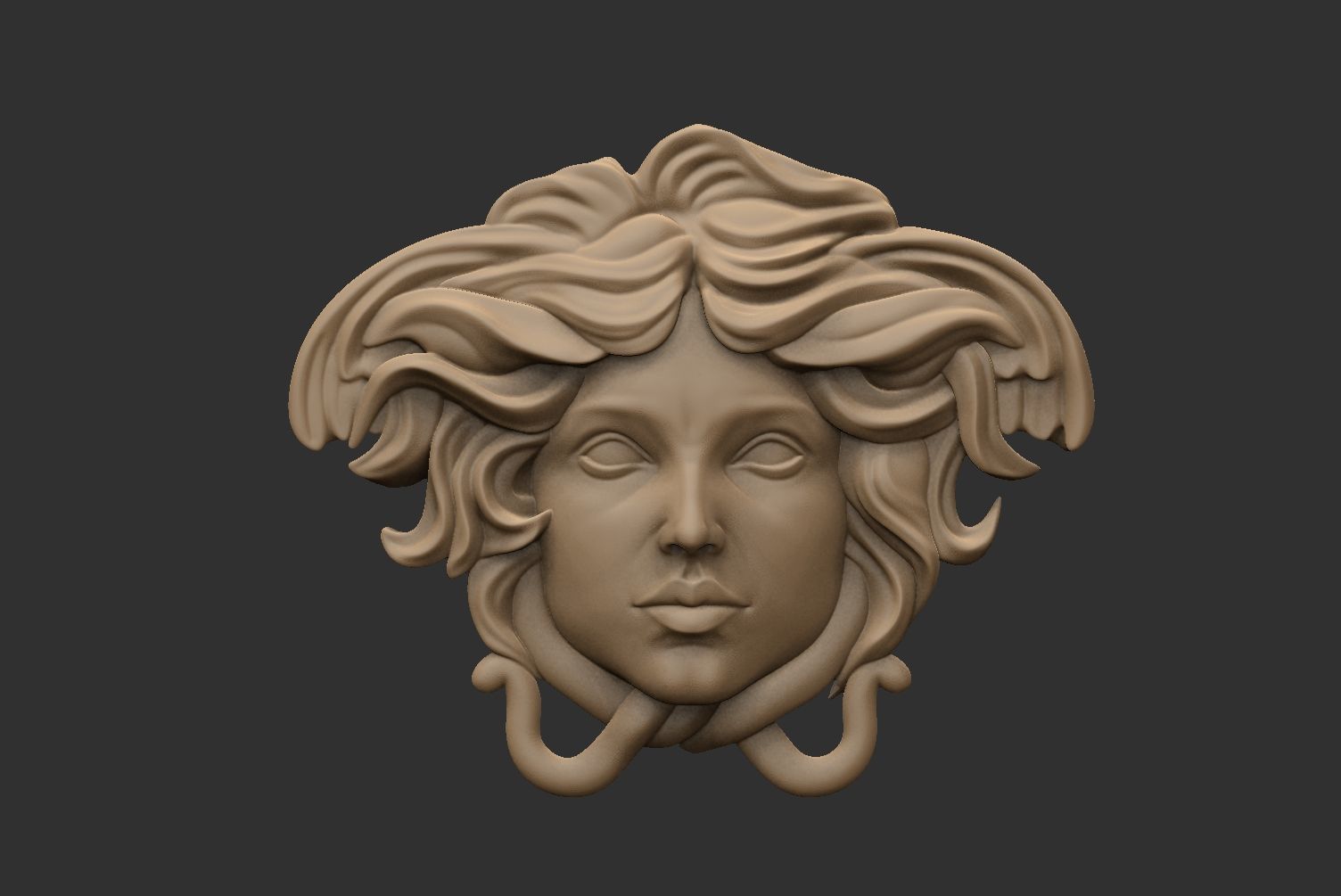 Gaze of Medusa 3D print model_3