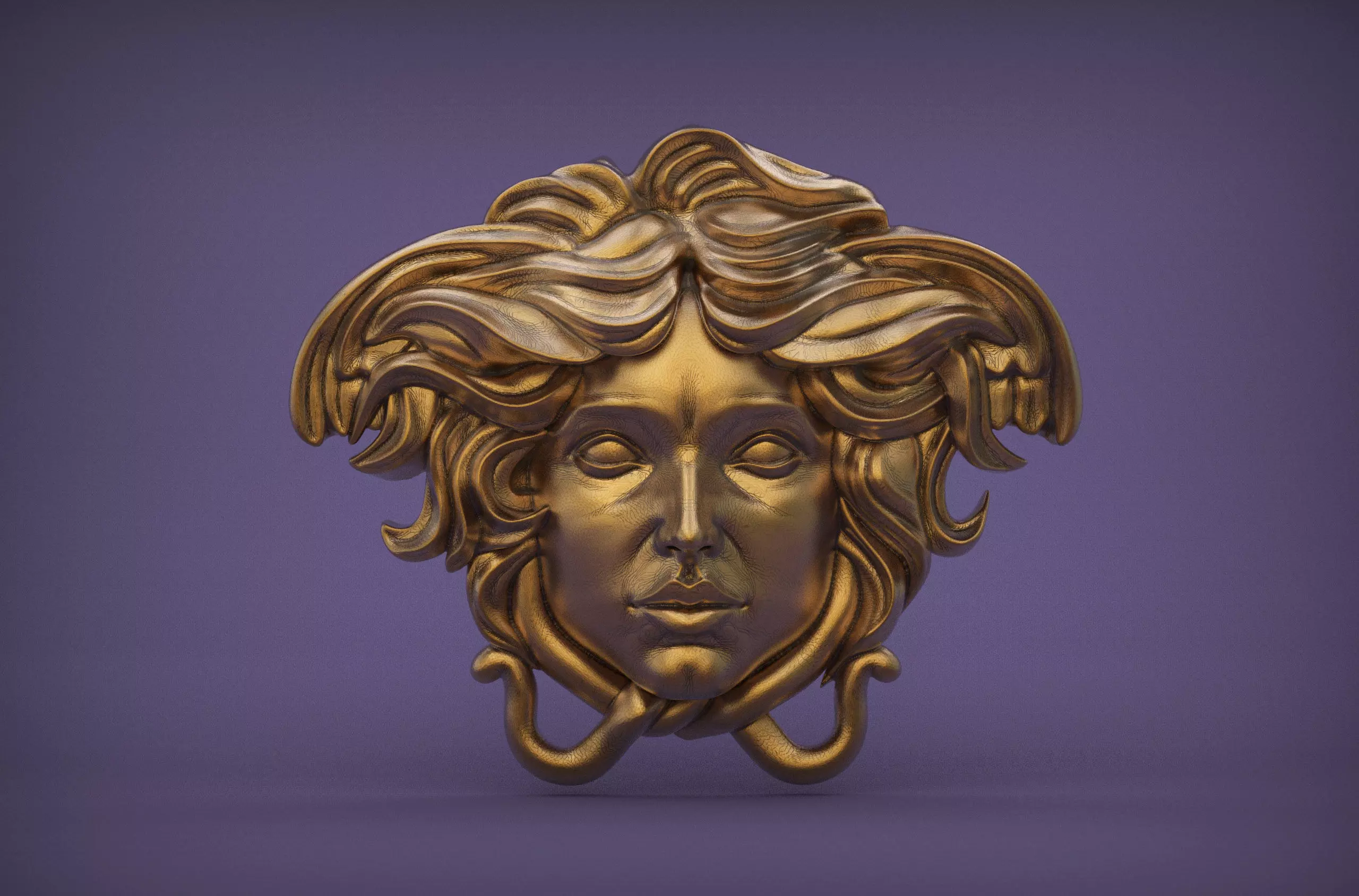 Gaze of Medusa 3D print model_0