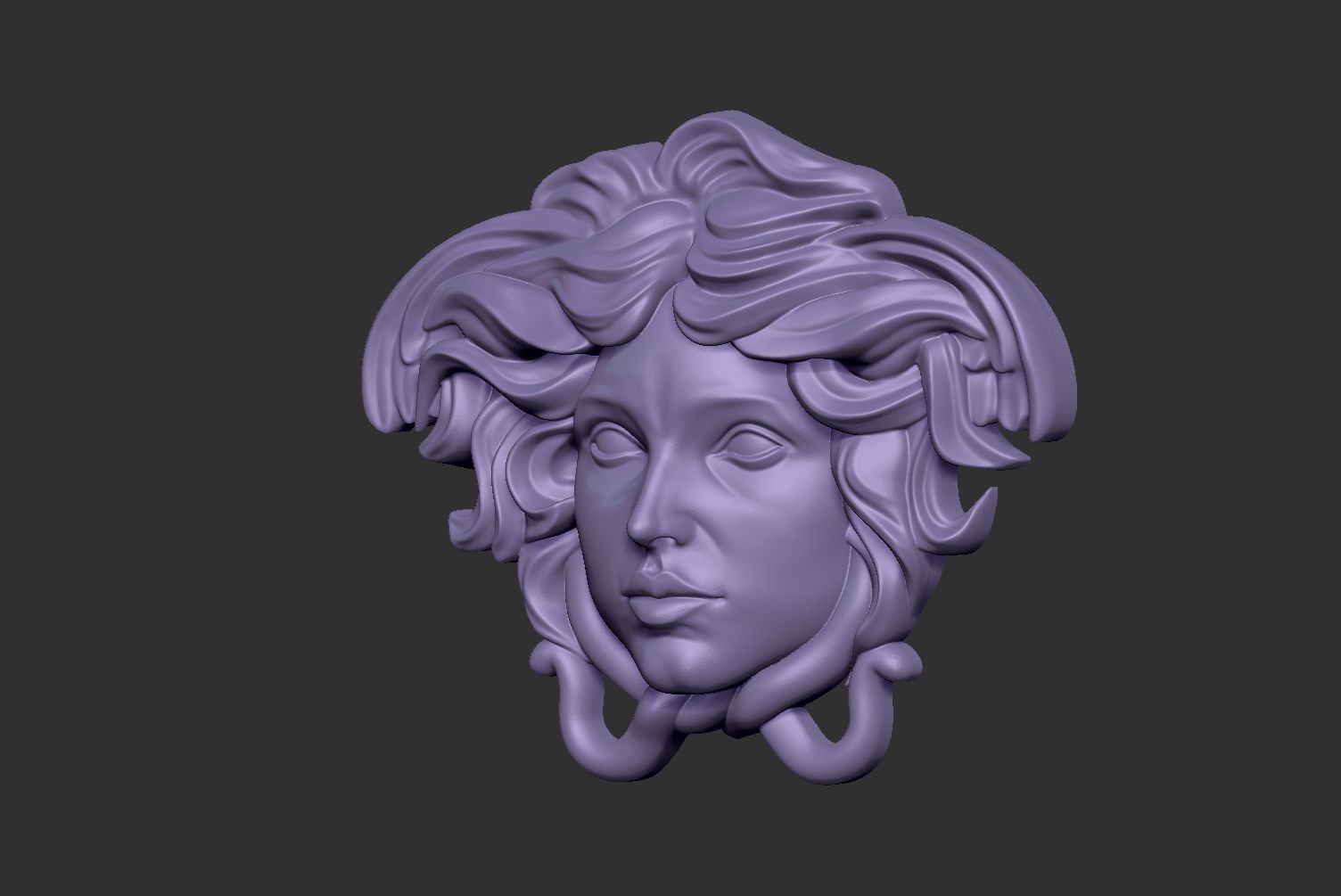 Gaze of Medusa 3D print model_2