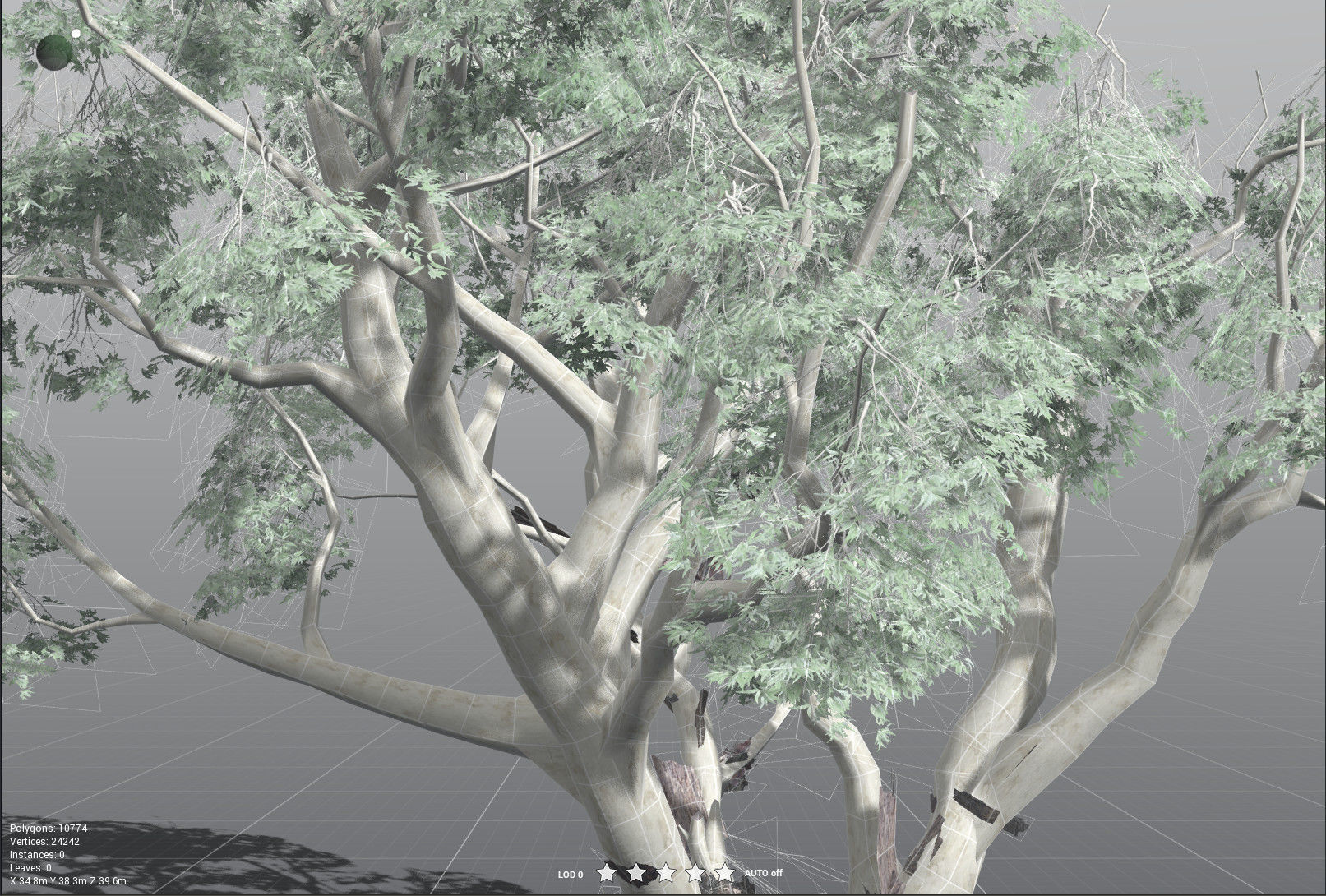 EVERYPlant River Redgum LowPoly Low-poly 3D model_33