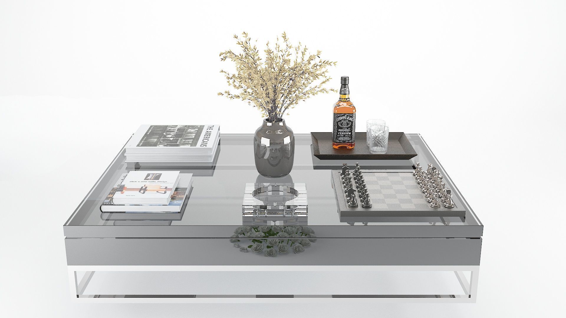 Coffee Table Collection 3D model_12