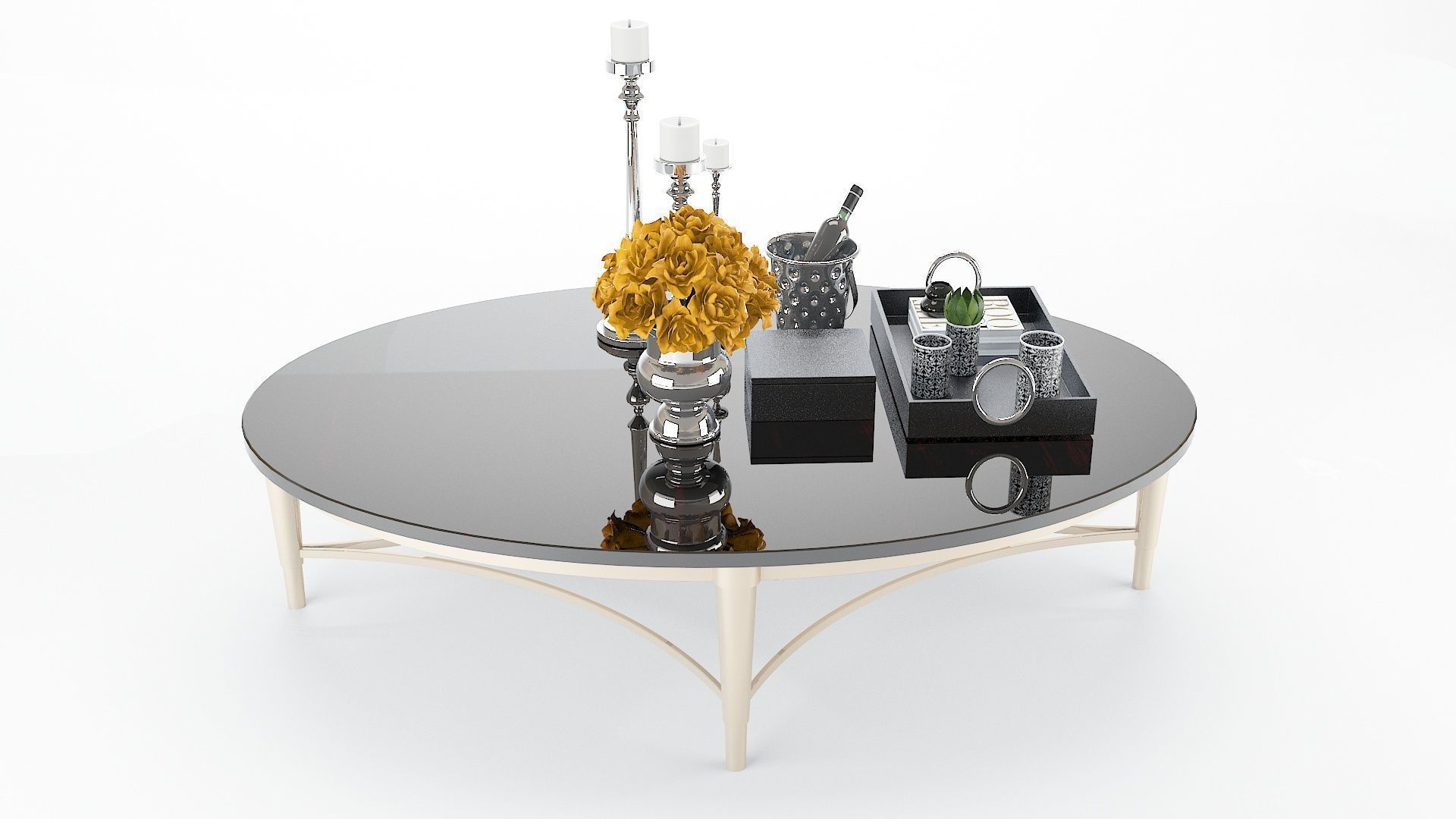 Coffee Table Collection 3D model_10