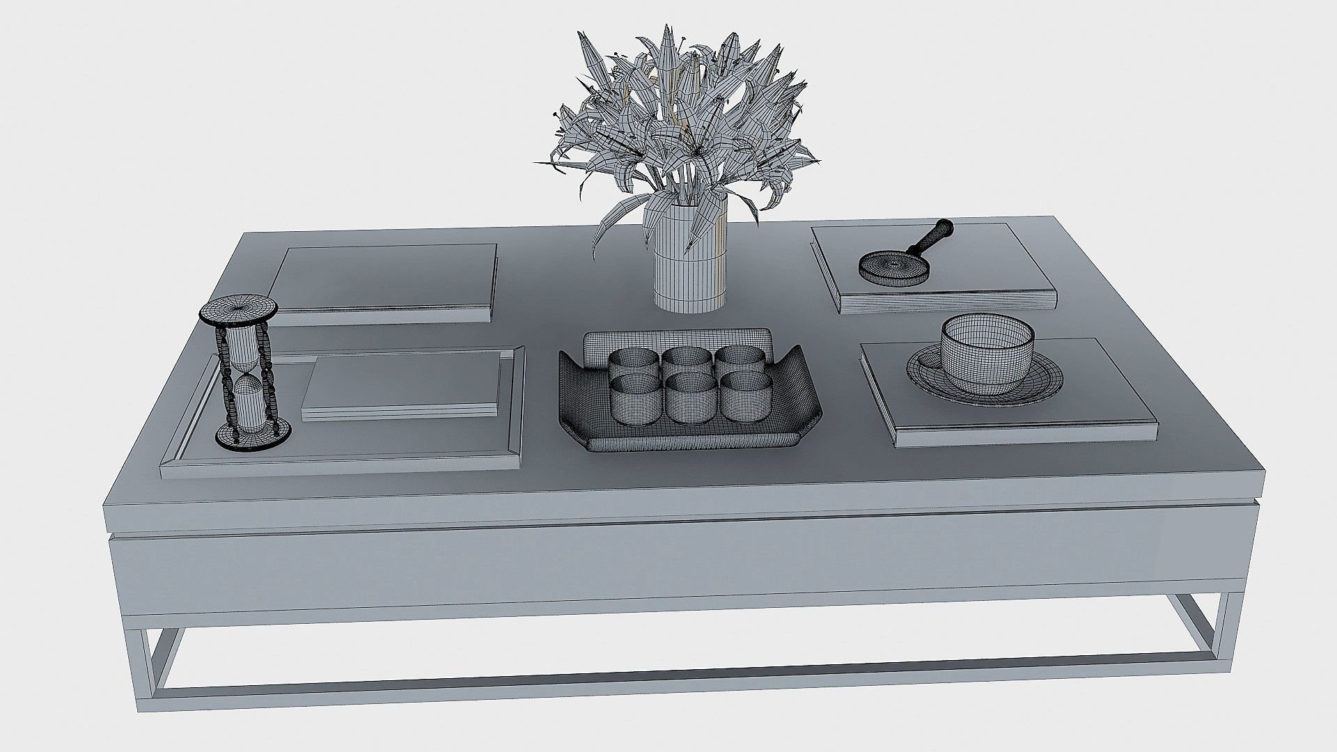 Coffee Table Collection 3D model_5