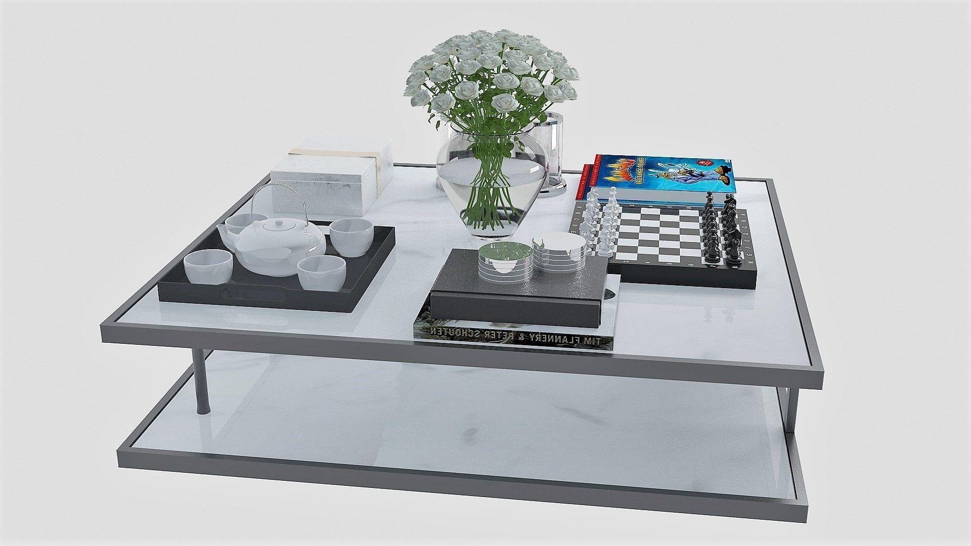 Coffee Table Collection 3D model_6
