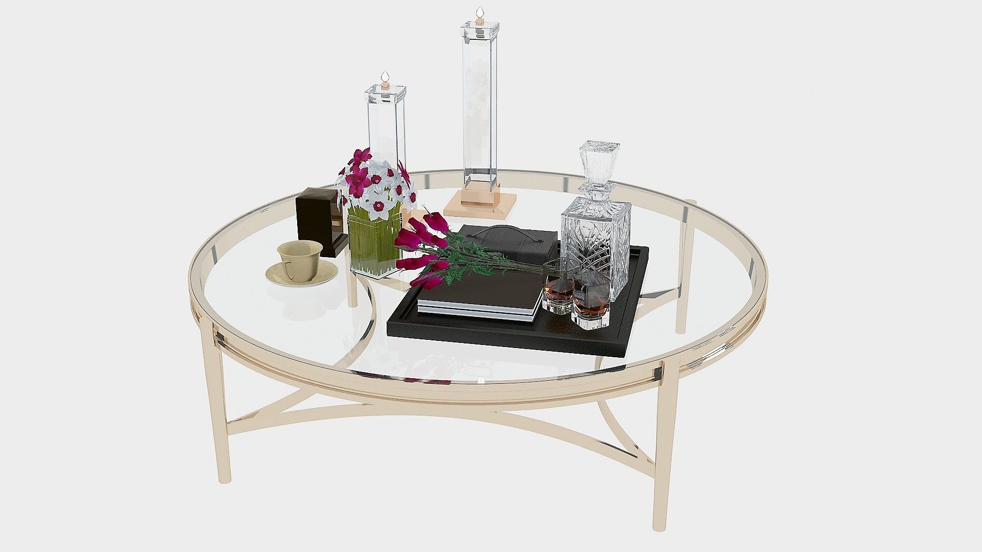 Coffee Table Collection 3D model_8