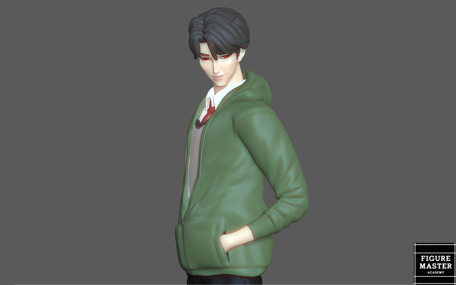 JINU SCHOOL UNIFORM SAJA BOYS SODA POP K POP DEMON HUNTERS 3D print model_8