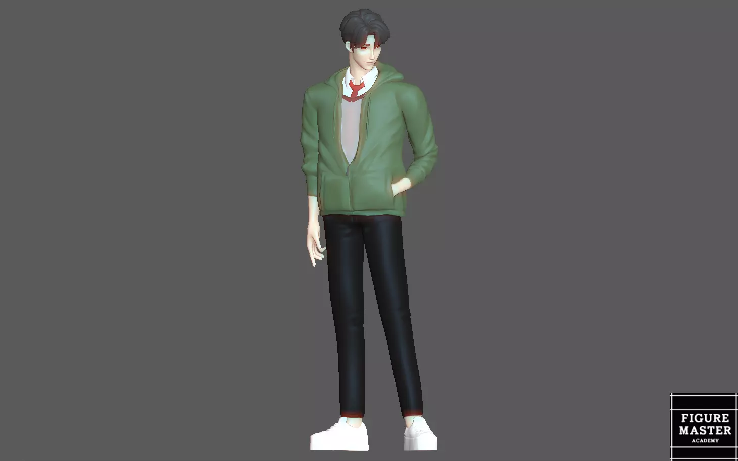 JINU SCHOOL UNIFORM SAJA BOYS SODA POP K POP DEMON HUNTERS 3D print model_0