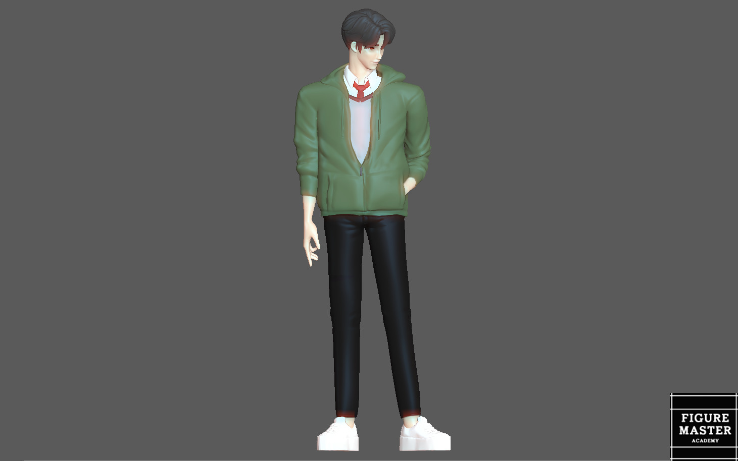 JINU SCHOOL UNIFORM SAJA BOYS SODA POP K POP DEMON HUNTERS 3D print model_3