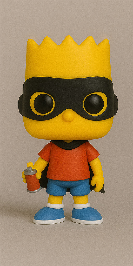 Funko The Simpsons - El Barto 3D print model_1