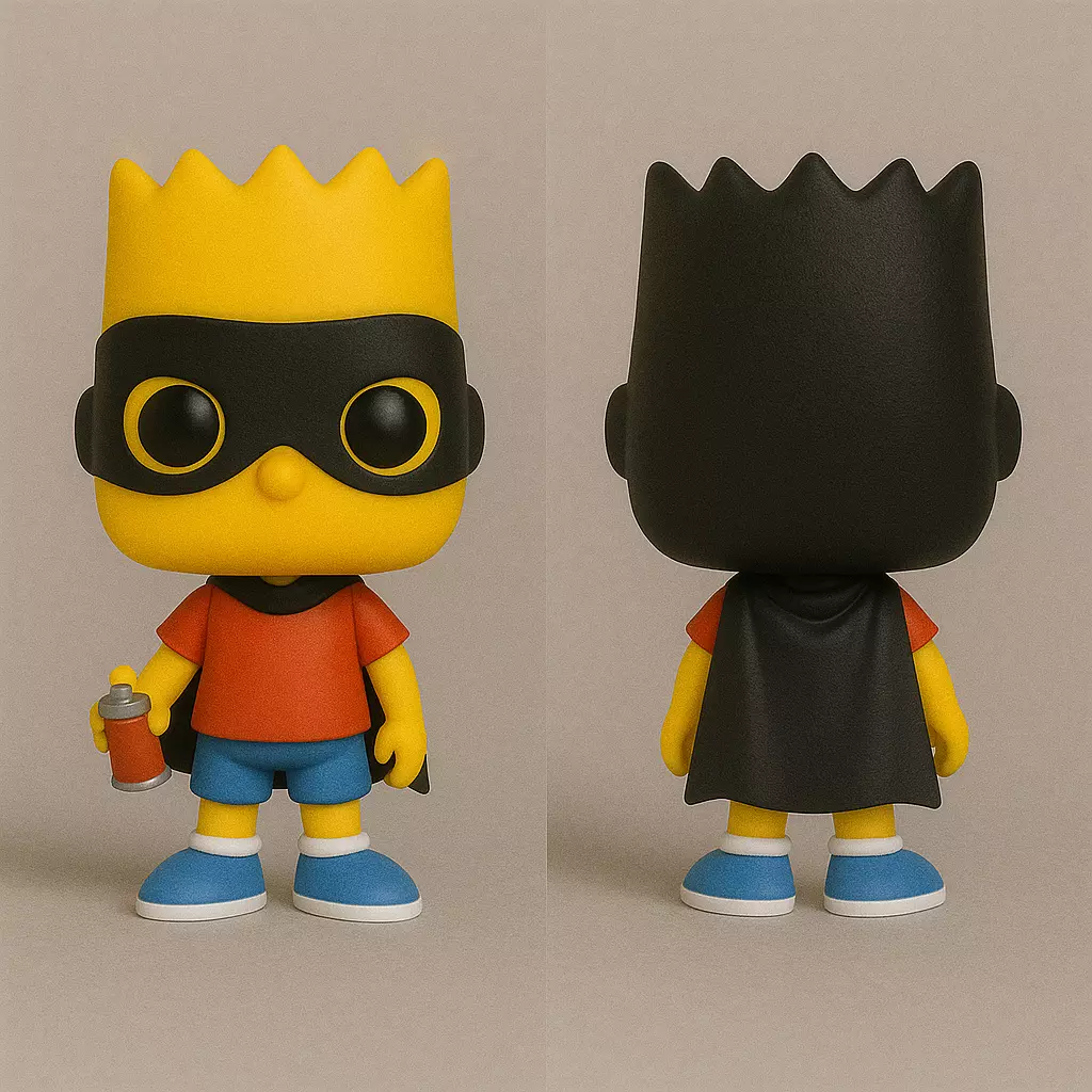 Funko The Simpsons - El Barto 3D print model_0