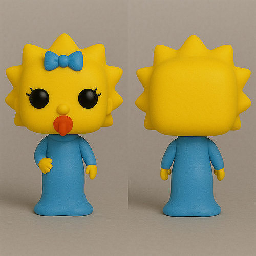 Funko The Simpsons - Maggie Simpson 3D print model
