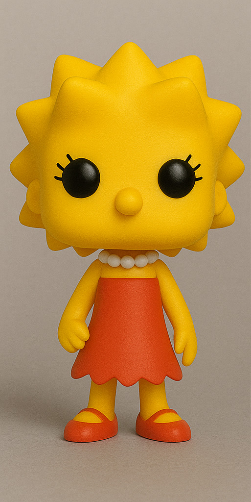 Funko The Simpsons - Lisa Simpson 3D print model_1