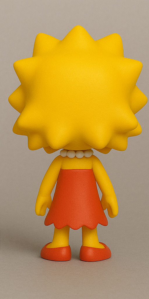 Funko The Simpsons - Lisa Simpson 3D print model_2