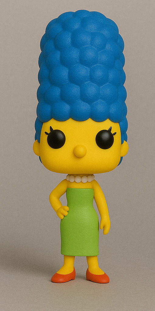 Funko The Simpsons - Marge Simpson 3D print model_1
