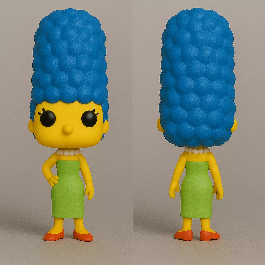Funko The Simpsons - Marge Simpson 3D print model_0