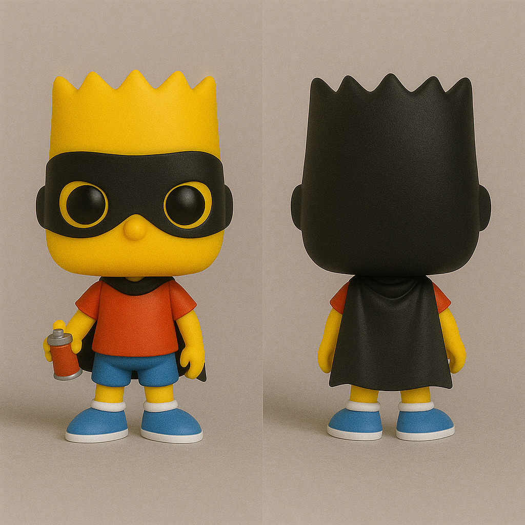 Funko The Simpsons - PACK 6 Characters 3D print model_6