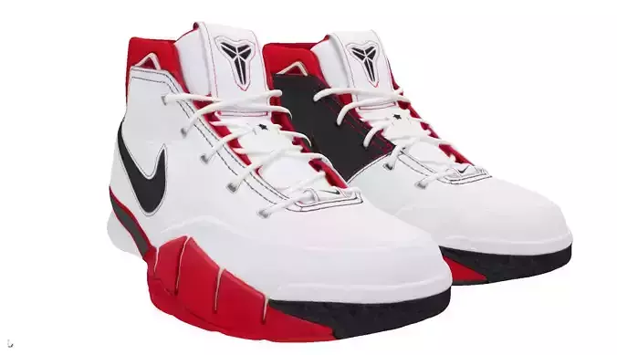 Nike Kobe 1 Protro All Star Low-poly 3D model