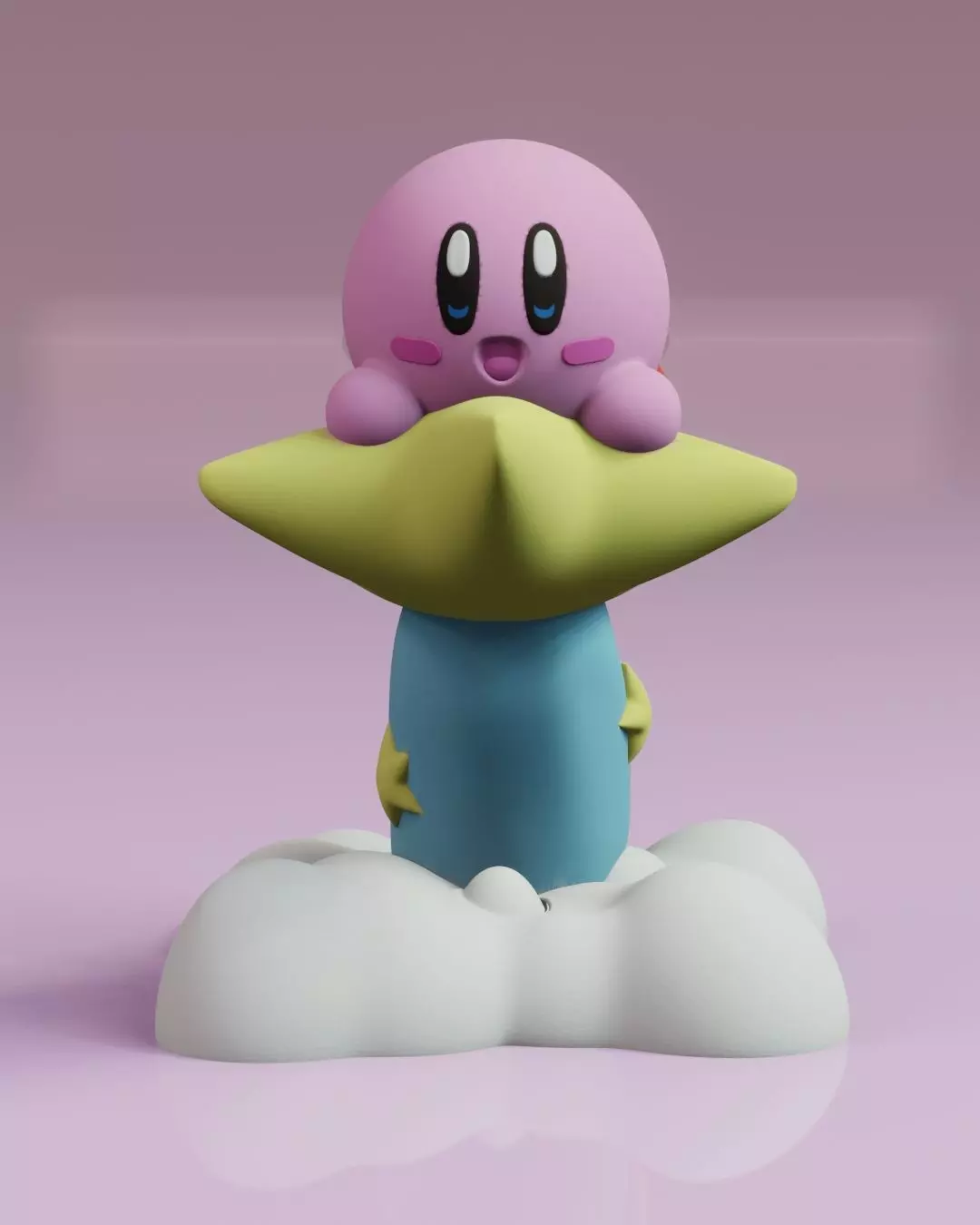 Kirby Star Flight Fanart 3D print model_0
