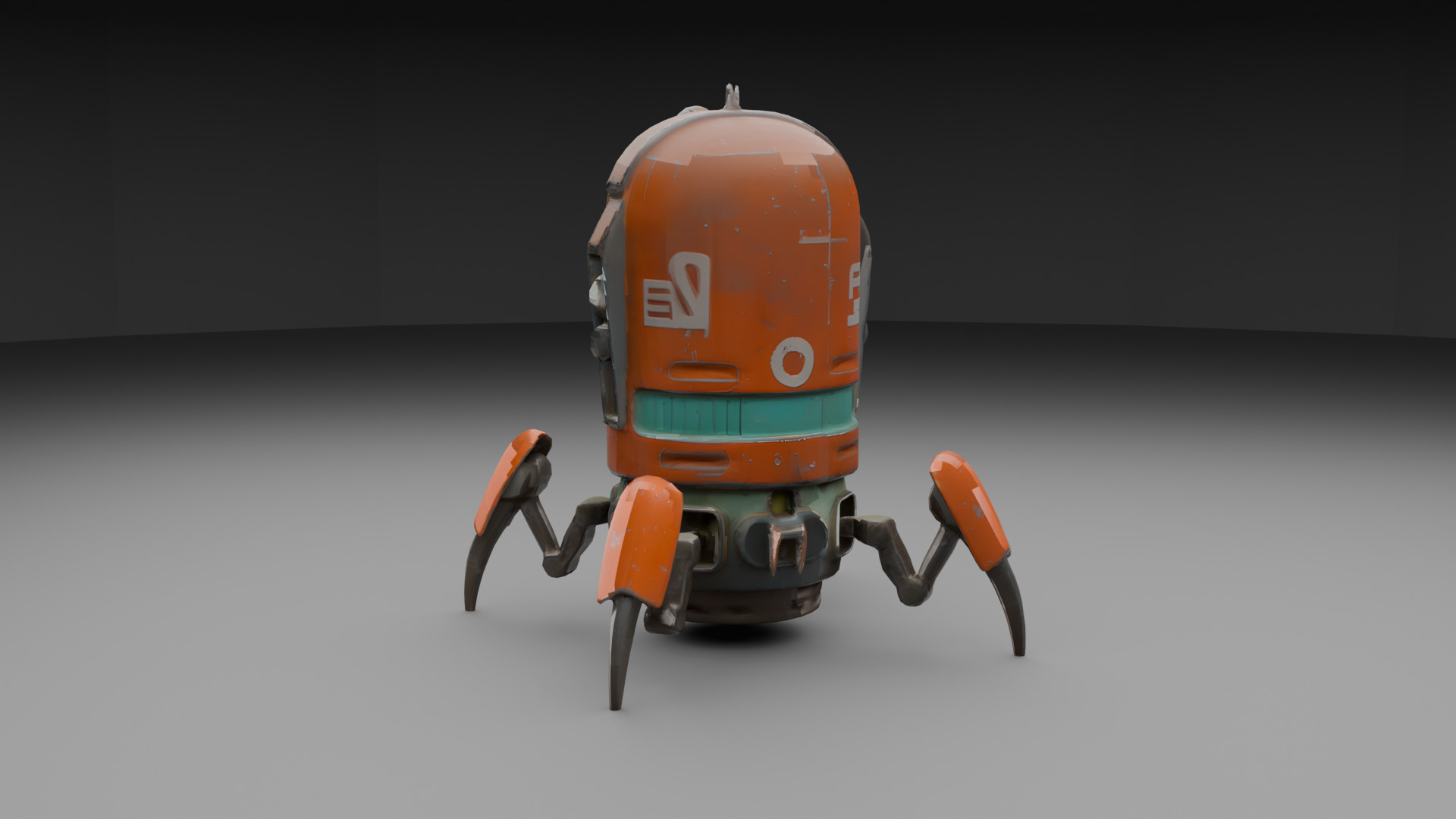 SpiderBot 5 3D model_5
