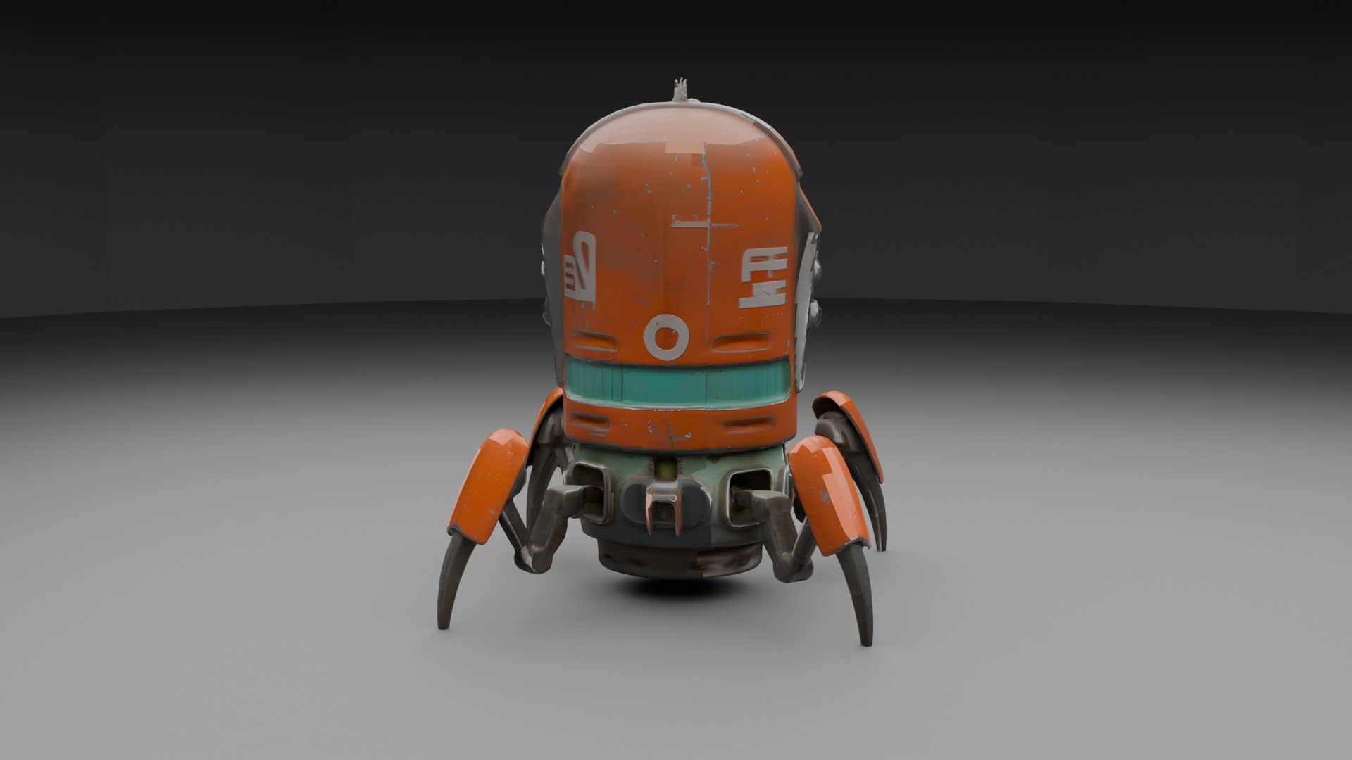 SpiderBot 5 3D model_4