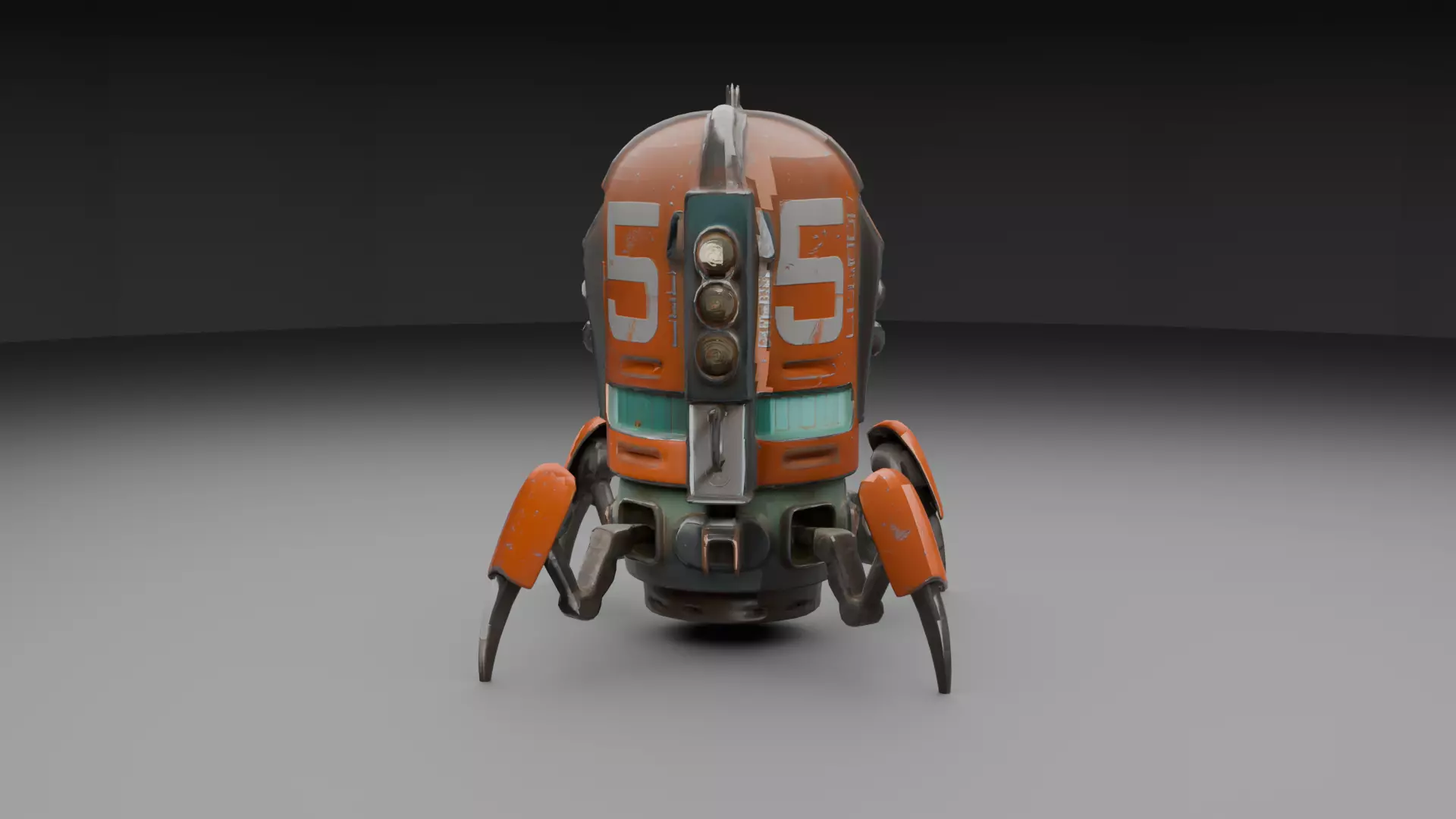 SpiderBot 5 3D model_0