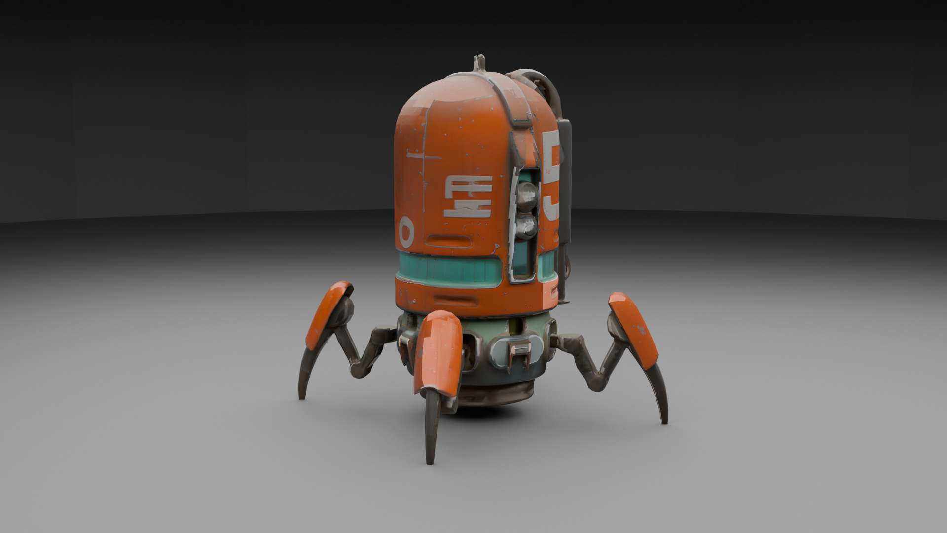 SpiderBot 5 3D model_3