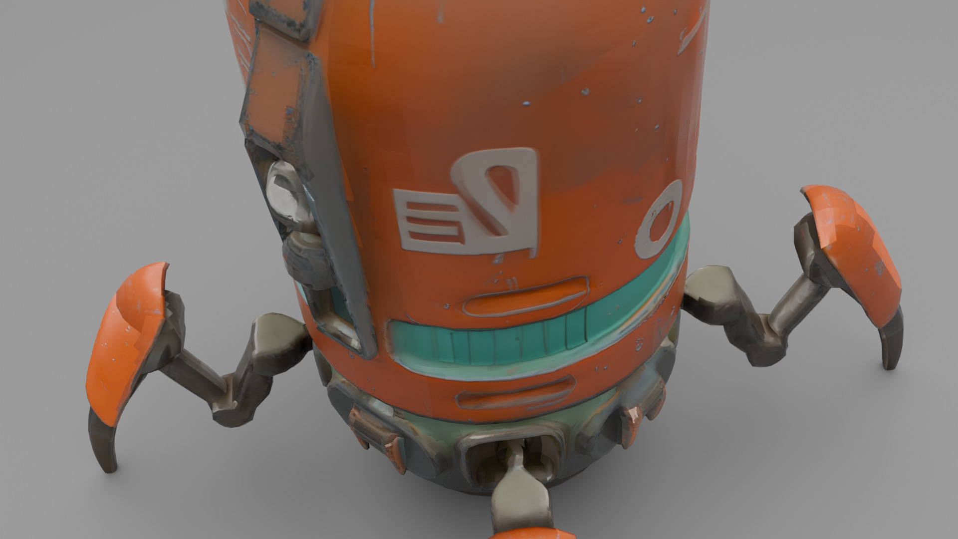 SpiderBot 5 3D model_6