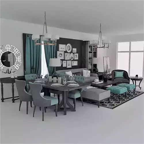 Living and Dining Room Set