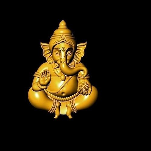 Ganesh 3D model 3D print model