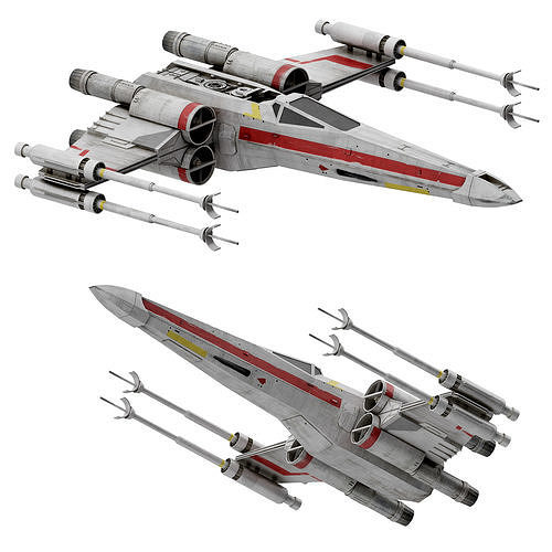 military unmanned aerial vehicle Low-poly 3D model