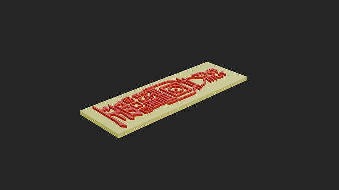 hu talisman 2 3D model