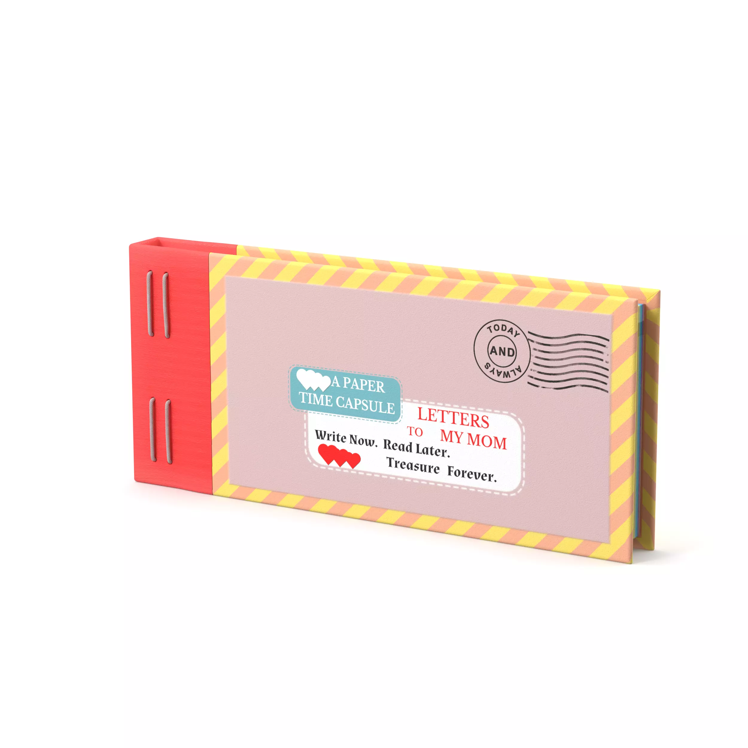 Gratitude Cards Low-poly 3D model