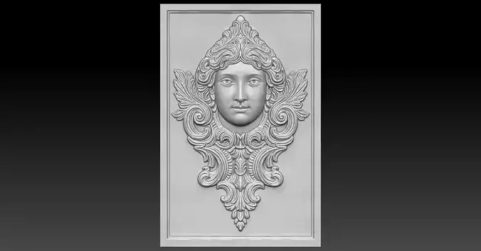 2 pattern CNC Relief Model