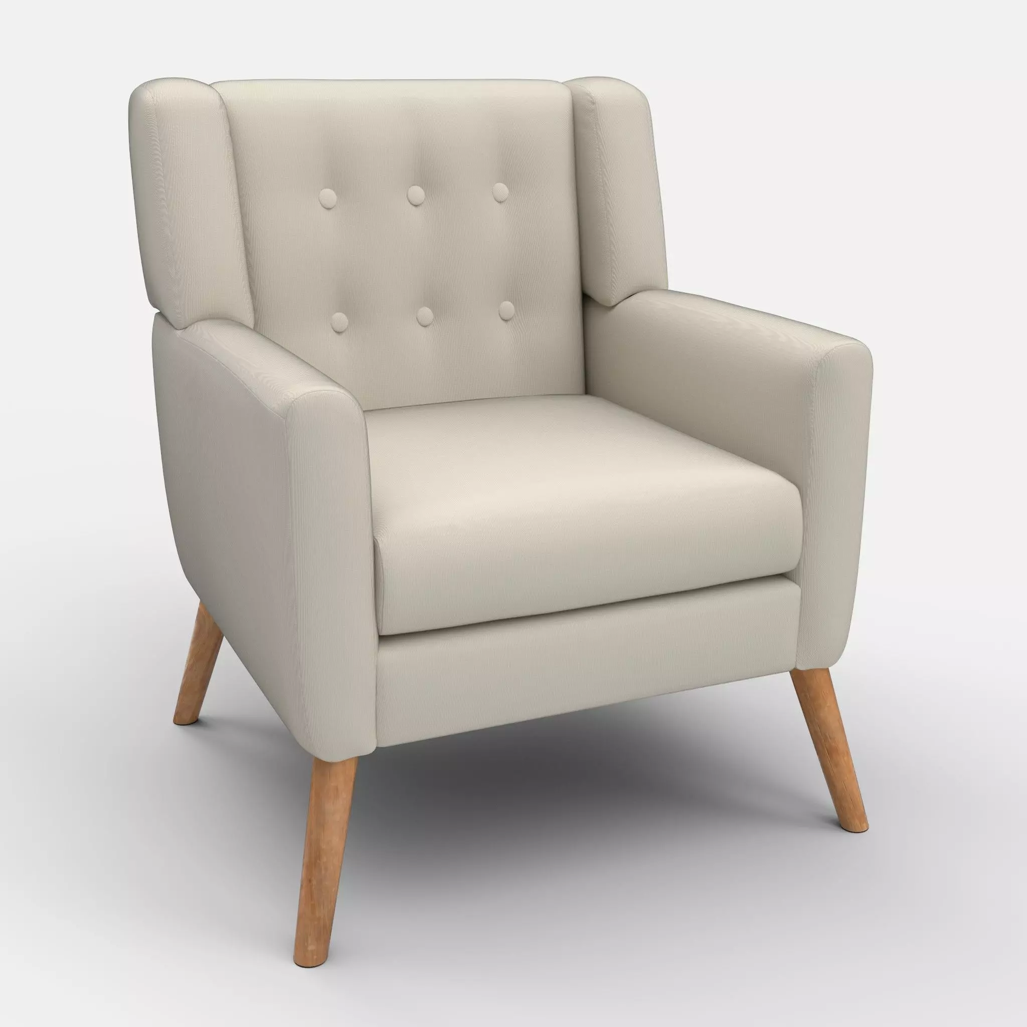 Arm chair 3D model_0