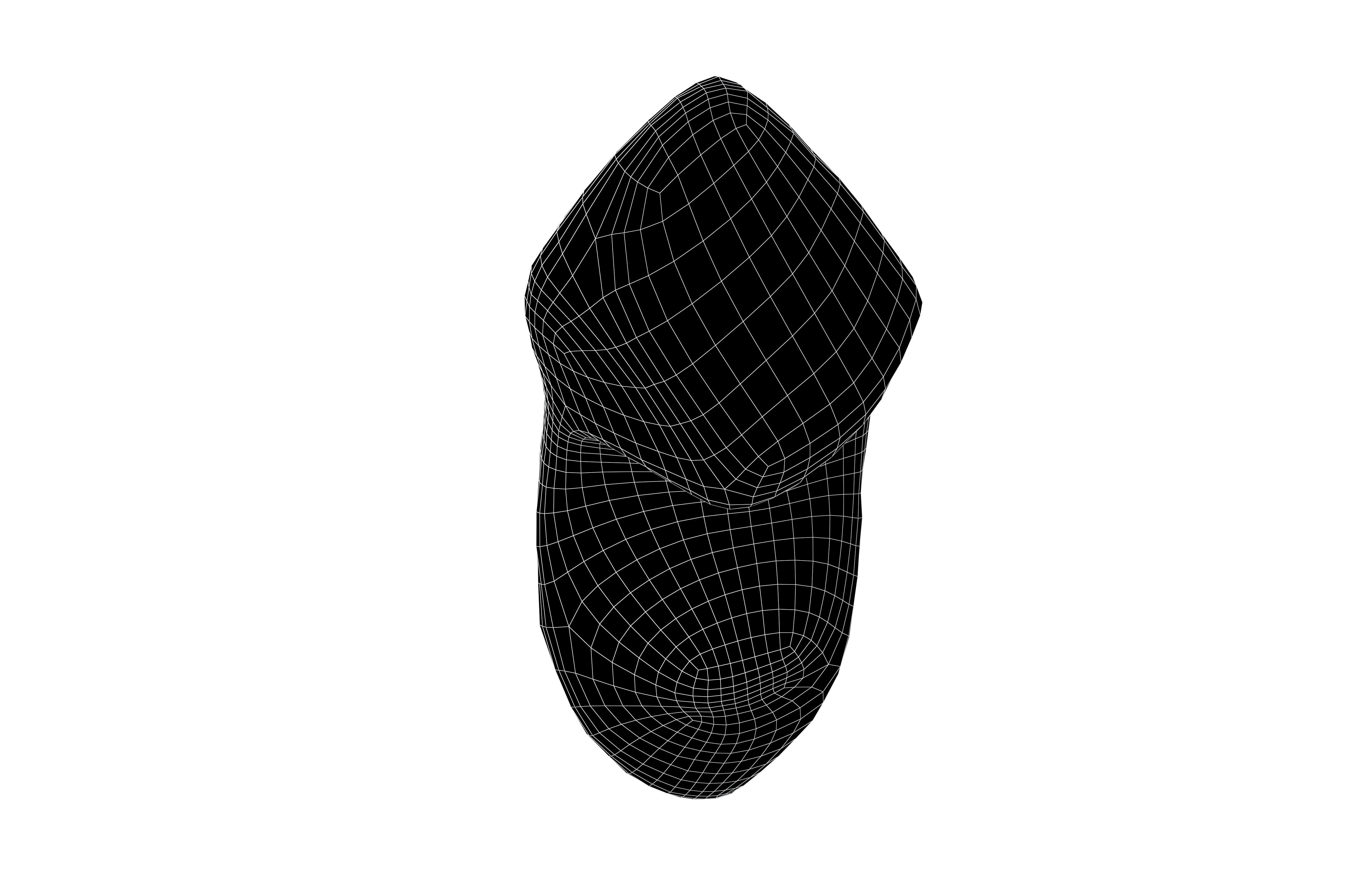 Abstract Shape Gem v1 008 Low-poly 3D model_6