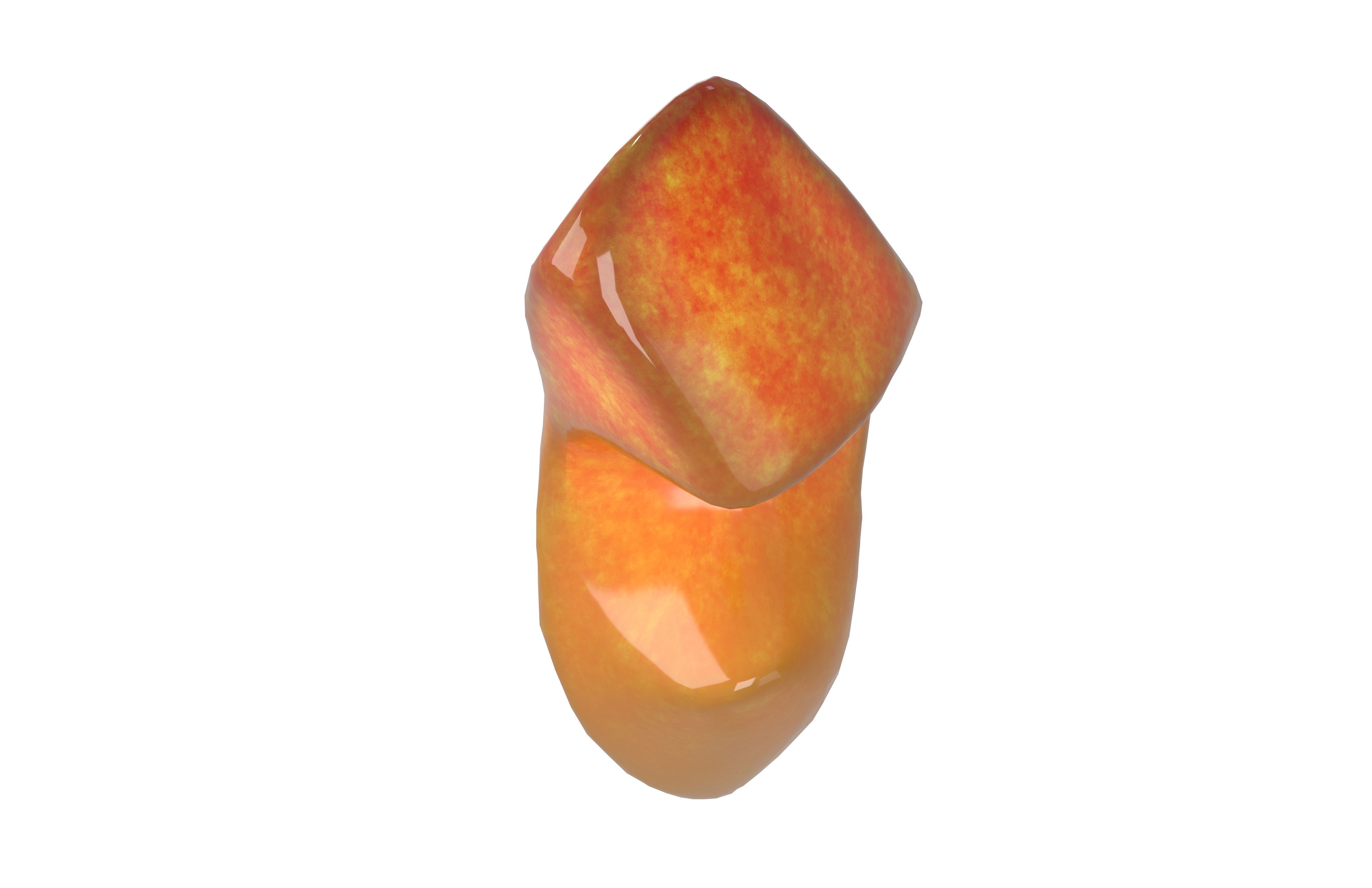 Abstract Shape Gem v1 008 Low-poly 3D model_2