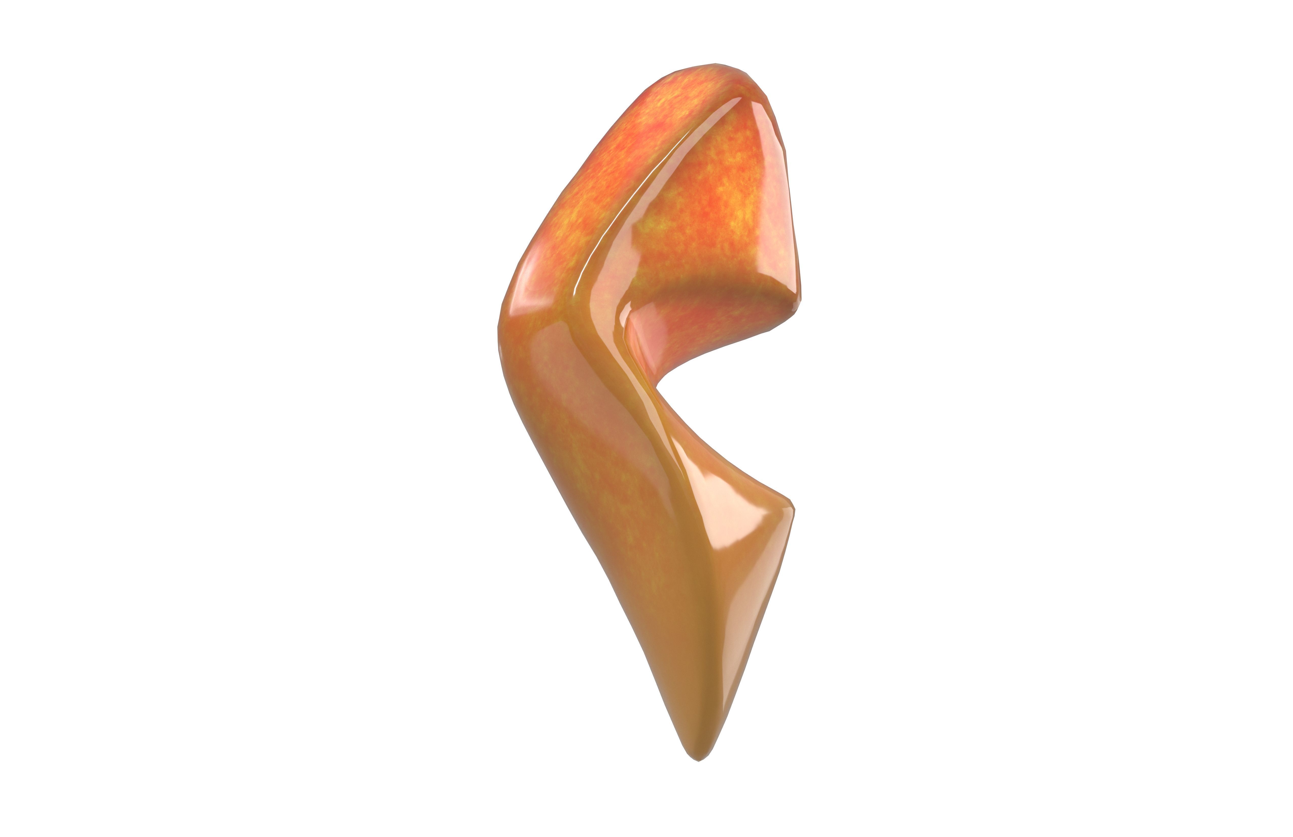 Abstract Shape Gem v1 008 Low-poly 3D model_3