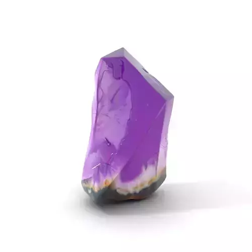 Amethyst Crystal Gemstone Model Pack