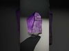 Amethyst Crystal Gemstone Model Pack Low-poly 3D model_2