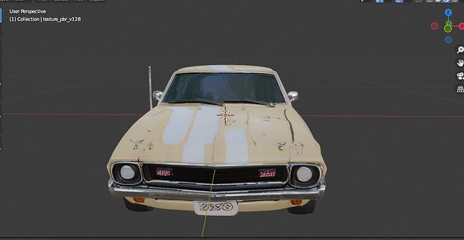 AMC AMX 1968  3D model 3