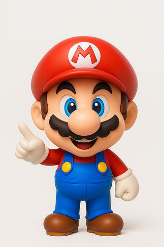 Nintendo Super Mario Bros 3D print model