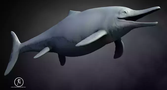 Temnodontosaurus 3D print model